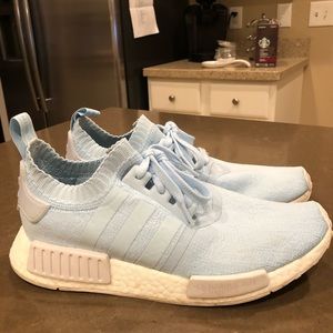 Women’s Adidas NMD R1 Ice Blue Prime Knit size 10